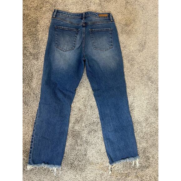 Articles of Society Jeans Size 26 Distressed Frayed edges - Picture 3 of 6